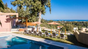 Louloudi Hills Villa 2 Pool Garden Terrace Holiday Homes Rhodes