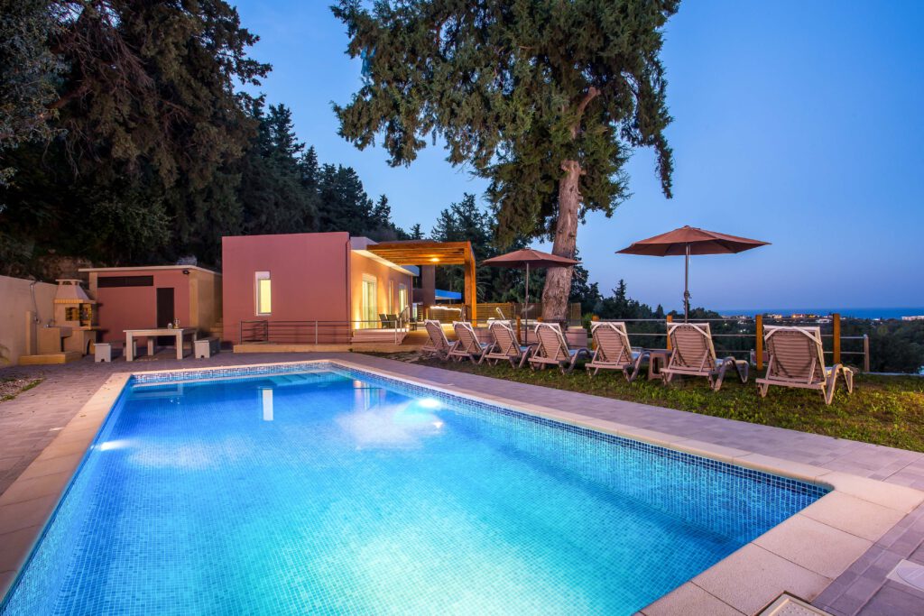 Louloudi Hills Villa 2 Pool Holiday Homes Rhodes